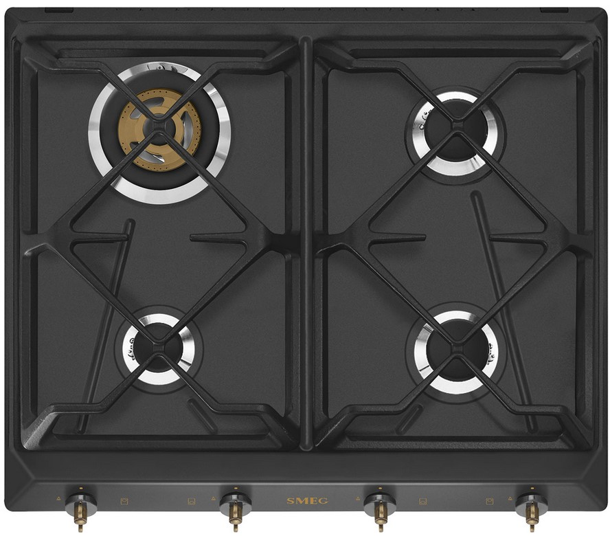 Газовая варочная панель Smeg SRV864AOGH