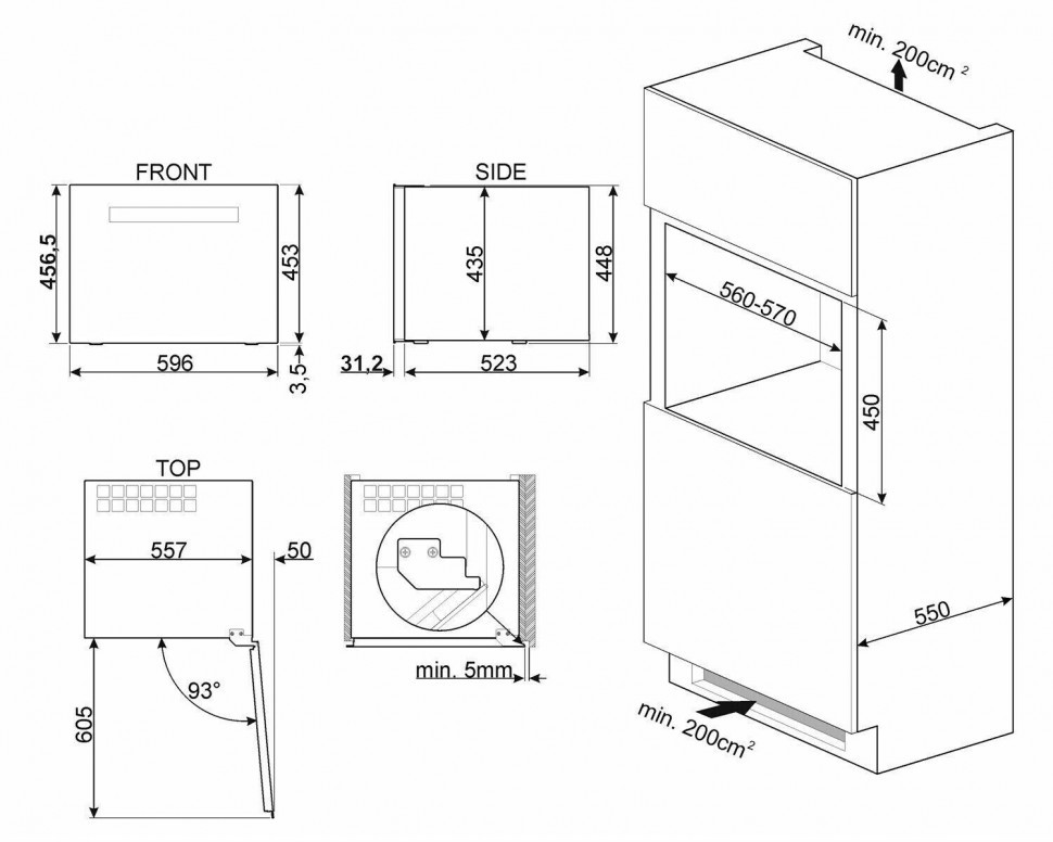 Винный шкаф Smeg CVI118LWN2