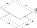 Индукционная варочная панель Franke FHCR 774 2I 1FLEXI T PWL