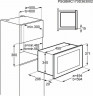 Встраиваемая микроволновая печь AEG MBB 1756S M