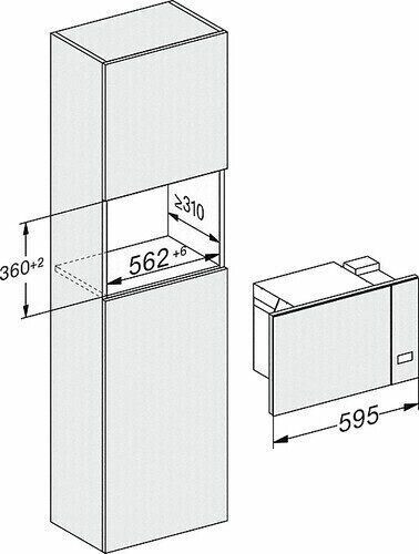 Встраиваемая микроволновая печь Miele M2230SC OBSW