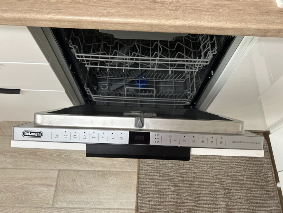 Встраиваемая посудомоечная машина DeLonghi DDW08F Aquamarine eco