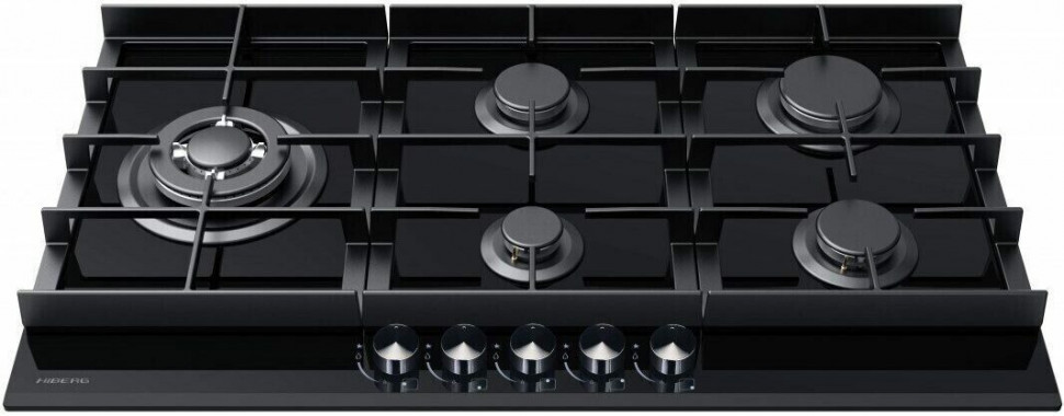 Газовая варочная панель HIBERG VM 9055 B