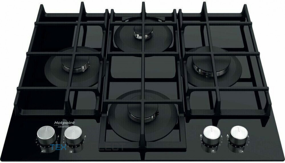 Газовая варочная панель Hotpoint-Ariston QS 61F BK