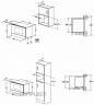 Встраиваемая микроволновая печь Smeg MP122N1