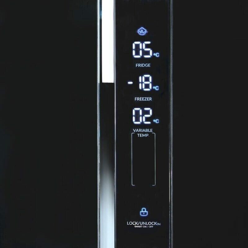 Холодильник Ginzzu NFK-475 Glass