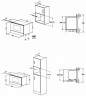 Встраиваемая микроволновая печь Smeg MP122S1