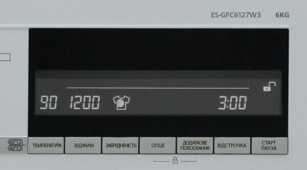 Стиральная машина Sharp ES-GFC 6127 W3