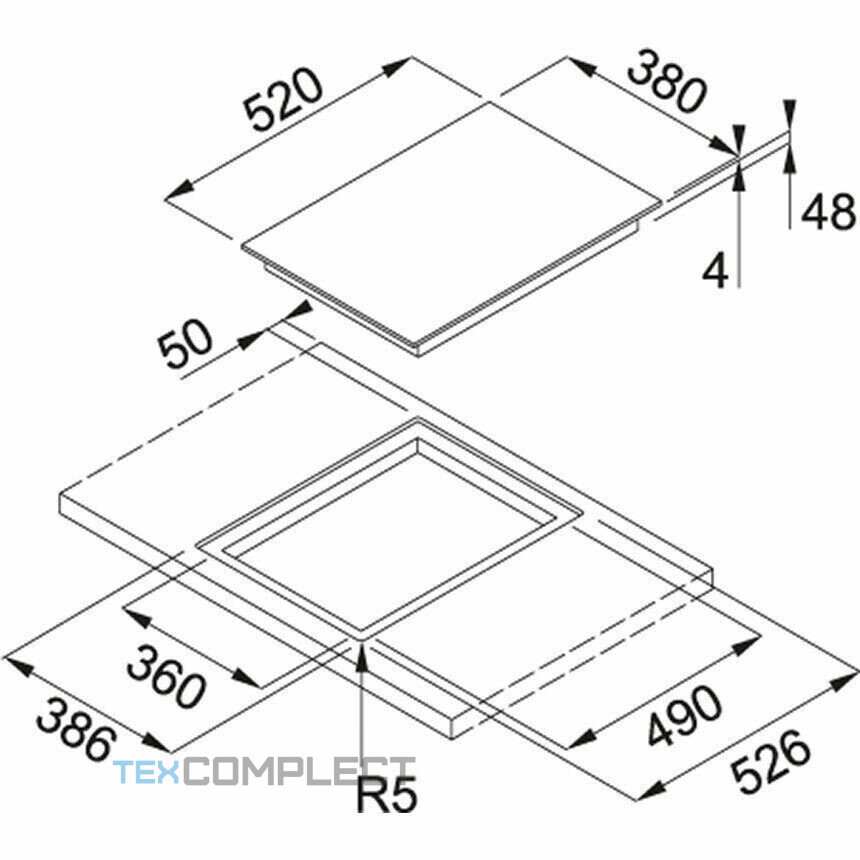 Индукционная варочная панель Franke FHMT 302 1FLEXI INT