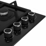 Встраиваемая газовая панель независимая Hotpoint HGS 62F/BK
