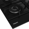 Встраиваемая газовая панель независимая Hotpoint HGS 62F/BK