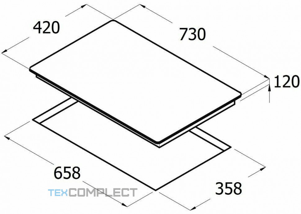 Газовая варочная панель Cata LCI 702