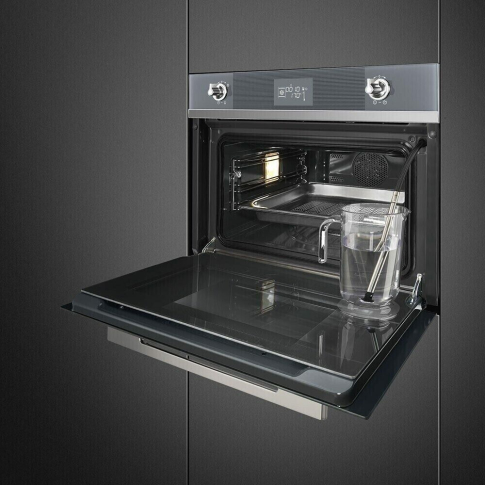 Электрический духовой шкаф Smeg SF4102VCN