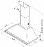 Каминная вытяжка Smeg KT110PE
