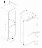 Встраиваемый холодильник Hansa BK 3160.3