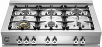 Газовая варочная панель Bertazzoni CB 36600 X