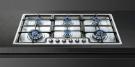 Газовая варочная панель Smeg PGF96
