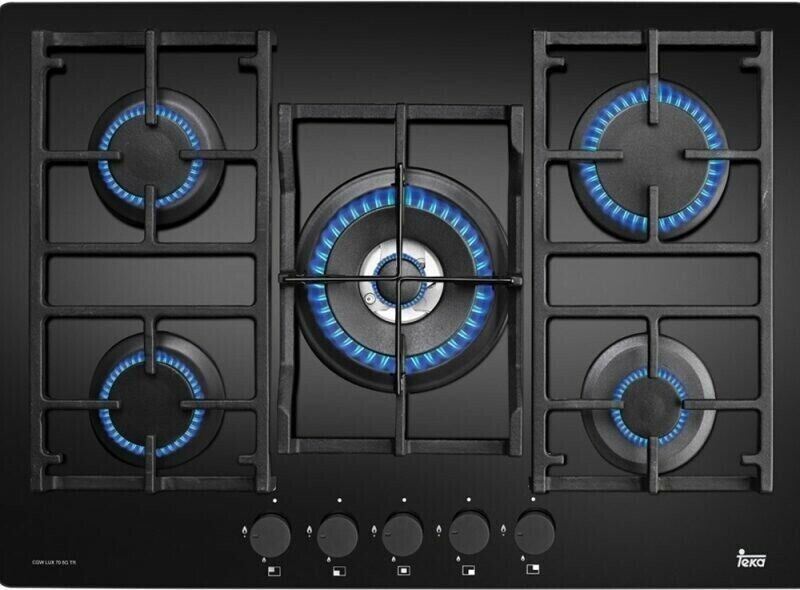 Газовая варочная панель Teka CGW LUX 70 5G AI AL TR CI NAT