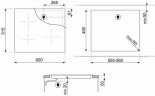 Индукционная варочная панель Smeg SI5641B