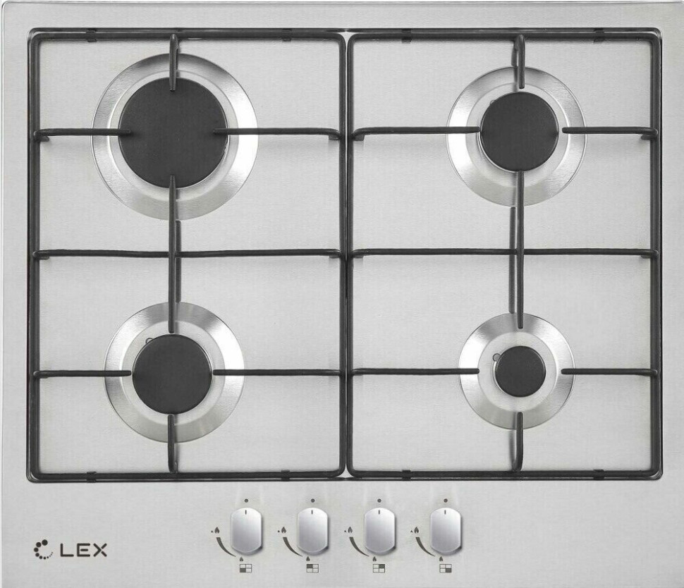 Газовая варочная панель Lex GVS 644 IX