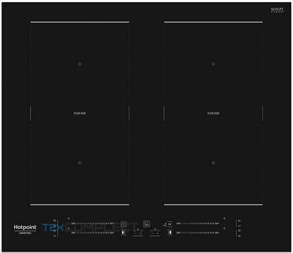 Индукционная варочная панель Hotpoint-Ariston HS 2560C BF