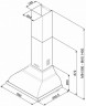 Каминная вытяжка Smeg KC16AOE