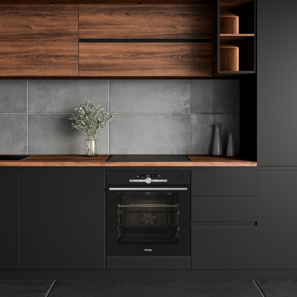 Электрический духовой шкаф с паром Korting OKB 9982 EN ST