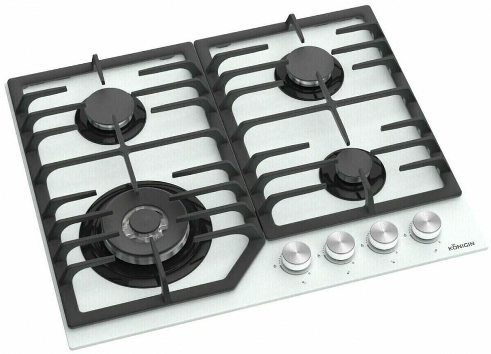 Газовая варочная панель Konigin Blaze 604 WHGW