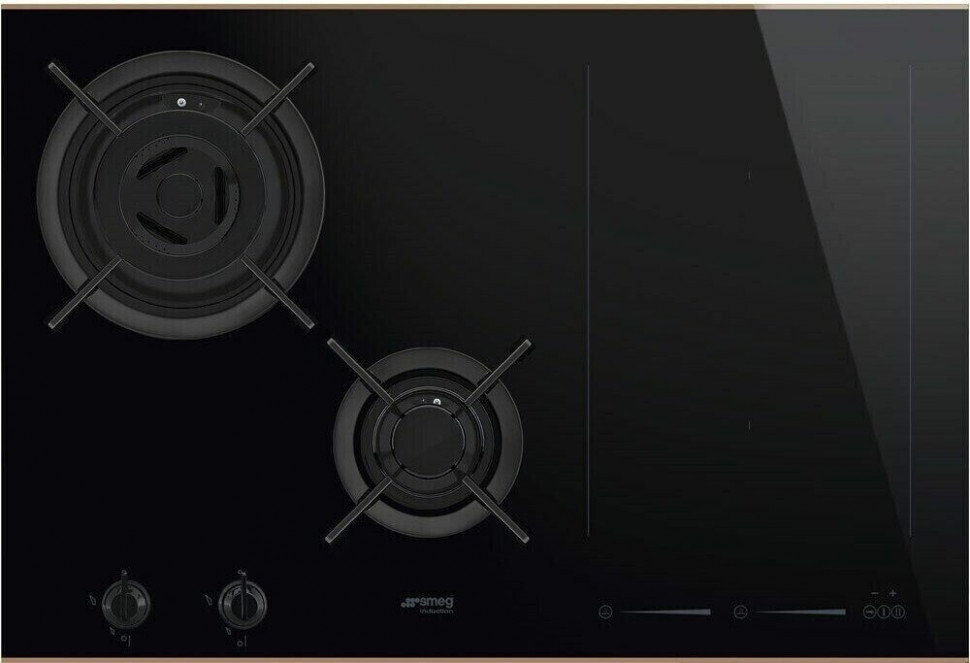 Комбинированная варочная панель Smeg PM6721WLDX