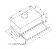 Встраиваемая вытяжка Korting KHP 6512 N