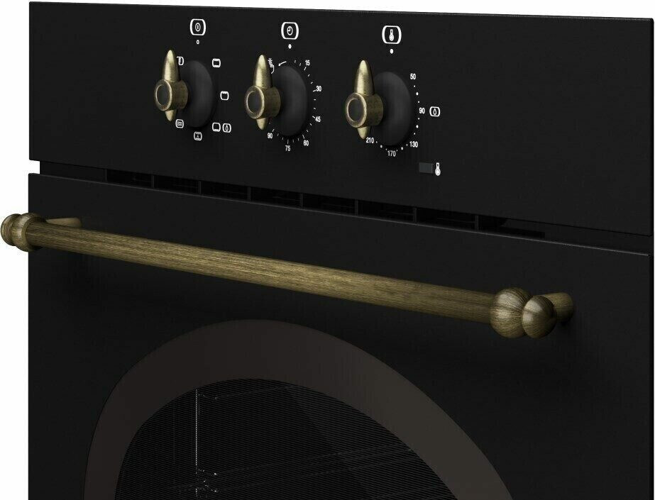 Электрический духовой шкаф Teka HRB 6100 ATB Brass Антрацит/состаренная бронза