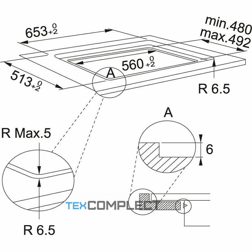 Индукционная варочная панель Franke FSM 654 I B BK