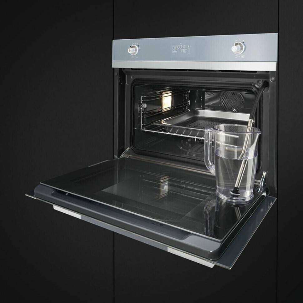 Электрический духовой шкаф Smeg SF4120VCB