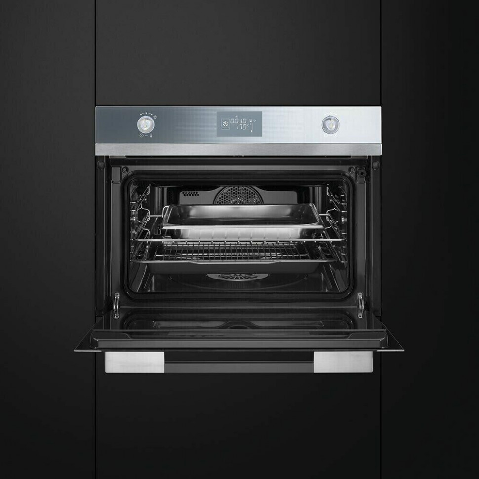 Электрический духовой шкаф Smeg SF4120VCB