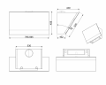 Каминная вытяжка Smeg KV28S