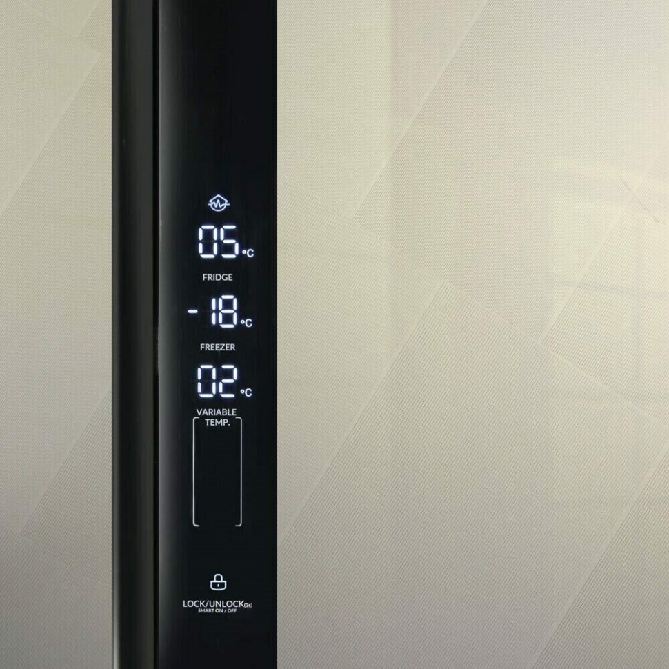 Холодильник Ginzzu NFK-610 Glass
