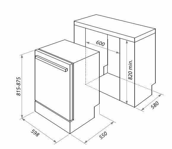 Посудомоечная машина MAUNFELD MLP 12 I