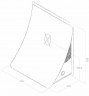 Каминная вытяжка Elica Nuage Drywall/F/75