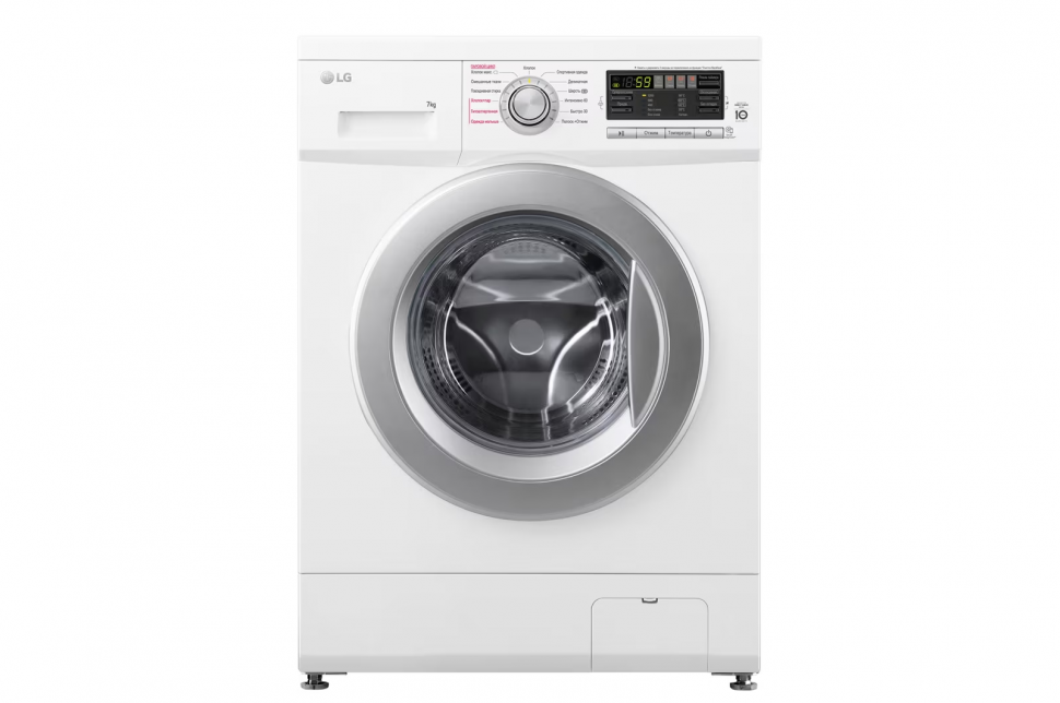 Cтиральная машина с паром LG F1296HDS1