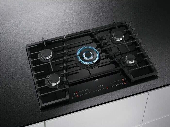 Газовая варочная панель AEG HVB 75450 IB