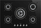 Газовая варочная панель Smeg PV375