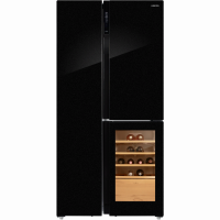 Холодильник Hiberg RFS-700DX NFGB inverter Wine