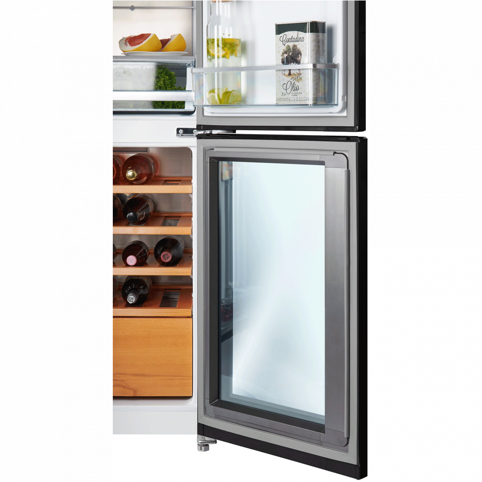 Холодильник Hiberg RFS-700DX NFGB inverter Wine