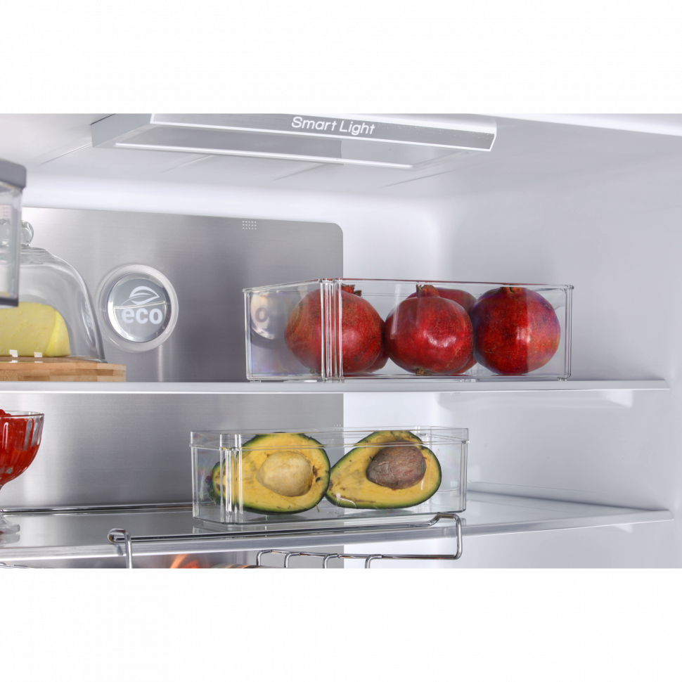 Холодильник Hiberg RFQ-555DX NFGB inverter (cross door с ледогенератором и прямым подключением к воде)