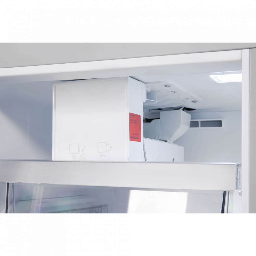 Холодильник Hiberg RFQ-555DX NFGB inverter (cross door с ледогенератором и прямым подключением к воде)