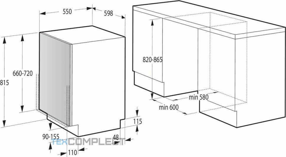 Посудомоечная машина Gorenje GV 62010