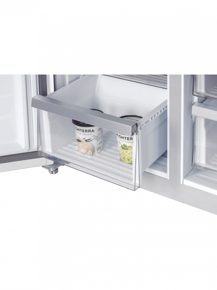 Холодильник Hiberg RFQ-555DX NFGW inverter