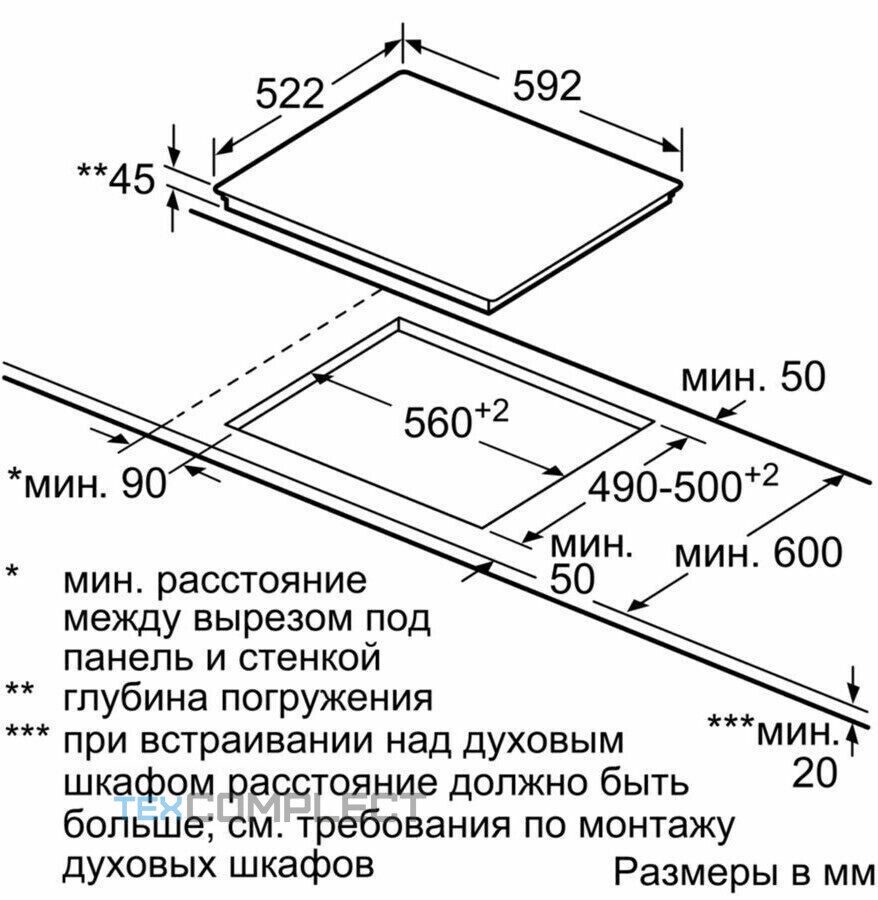 Электрическая варочная панель Bosch PKM 652 FP1E