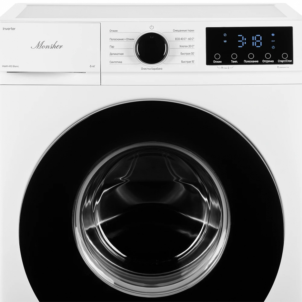 Стиральная машина Monsher MWM 410 Blanc