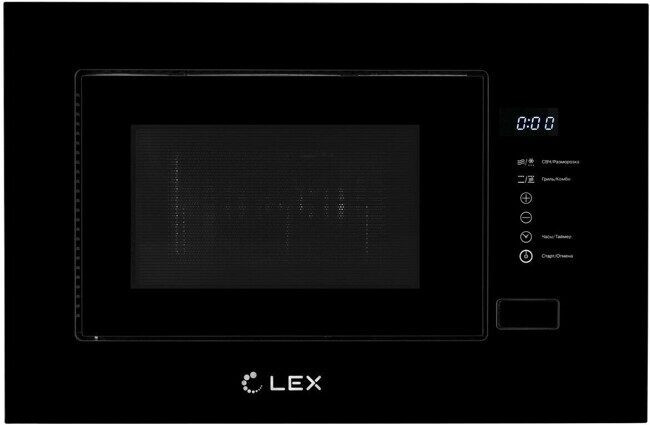 Встраиваемая микроволновая печь Lex Bimo 20.01 black